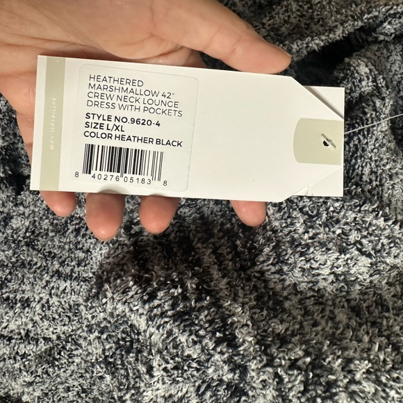 Softies Women's Marshmallow Crew Neck Lounger with Pockets NWT SIZE L/XL - Picture 5 of 8